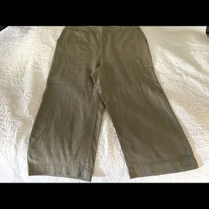 linen wide leg pants from HM